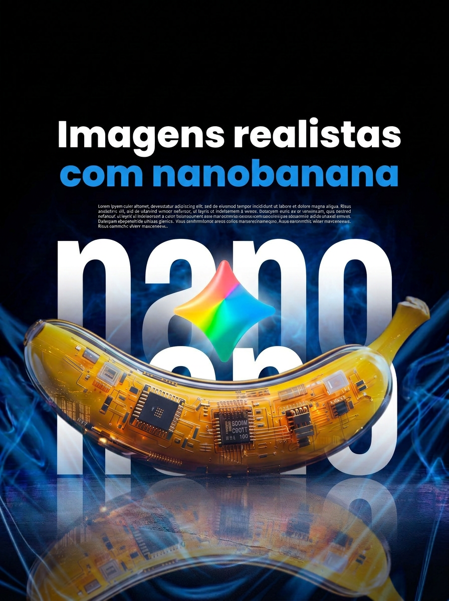 Imagens realistas com nanobanana
